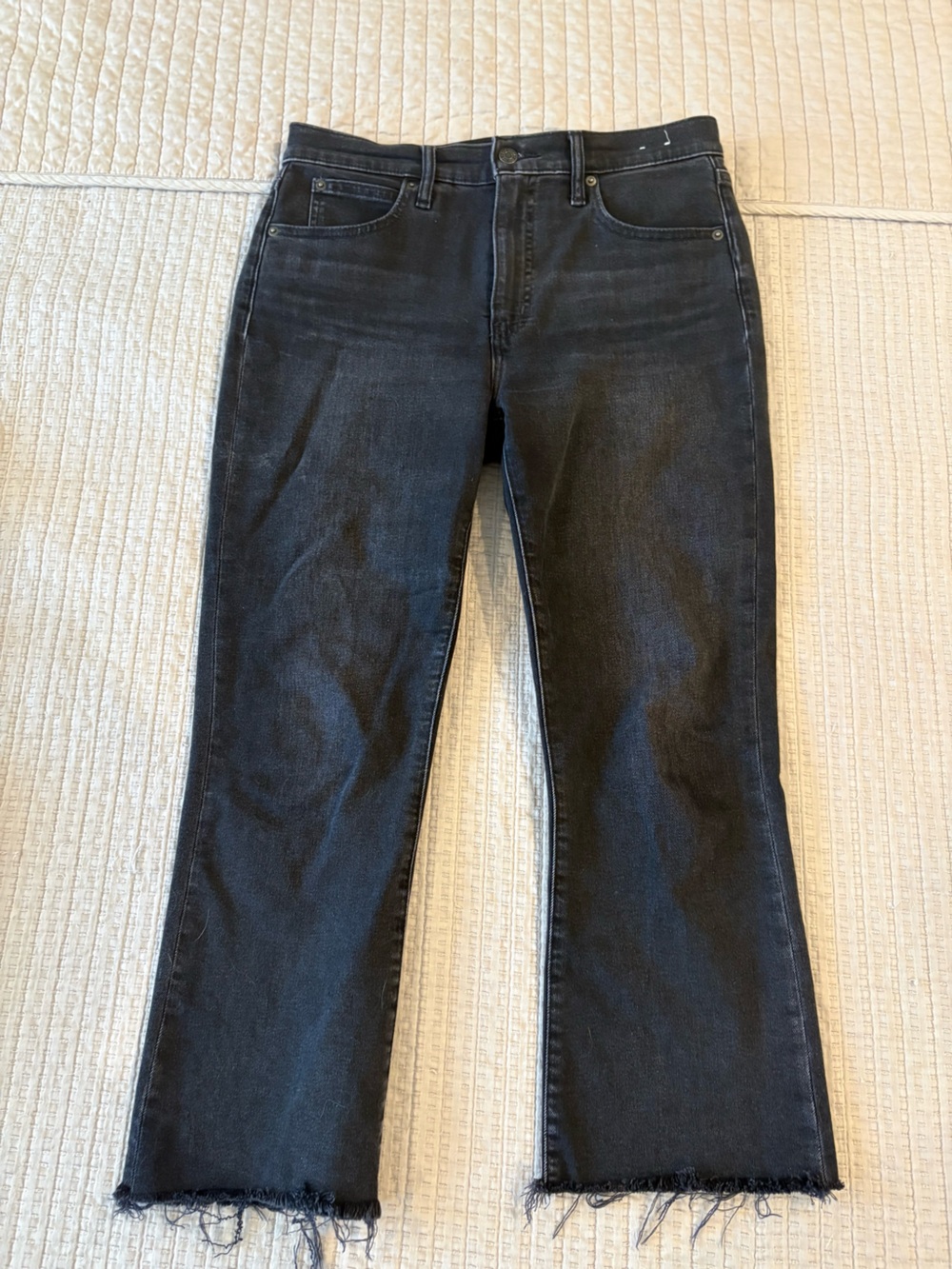 GAP Women’s Black Kick Fit High Rise Ankle Jeans